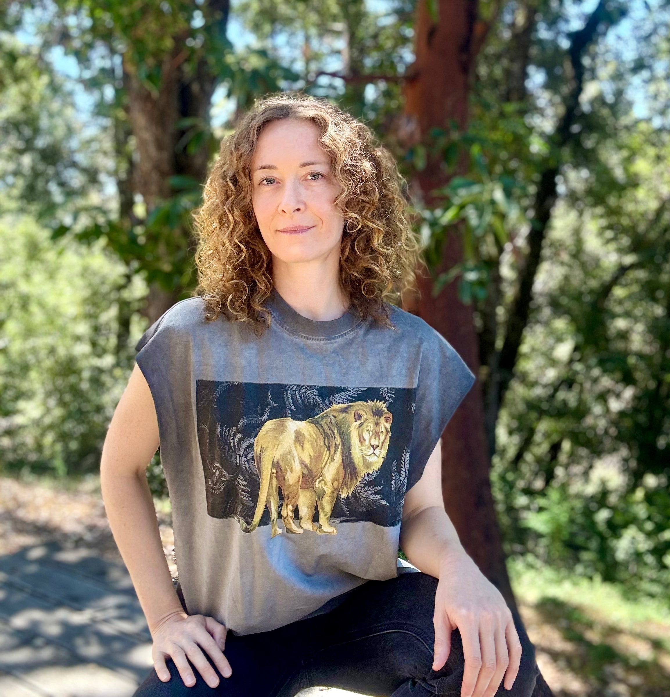 Looking back - Reverse Washed Tank Top