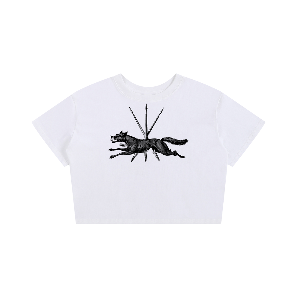 Wolfhunt - Baby Tee Seamless T-Shirt - 200 GSM