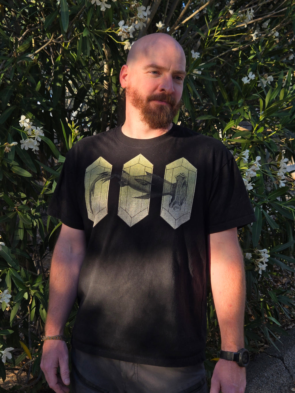 Crystal Hammerhead tee - Pure Cotton Unisex T-Shirt