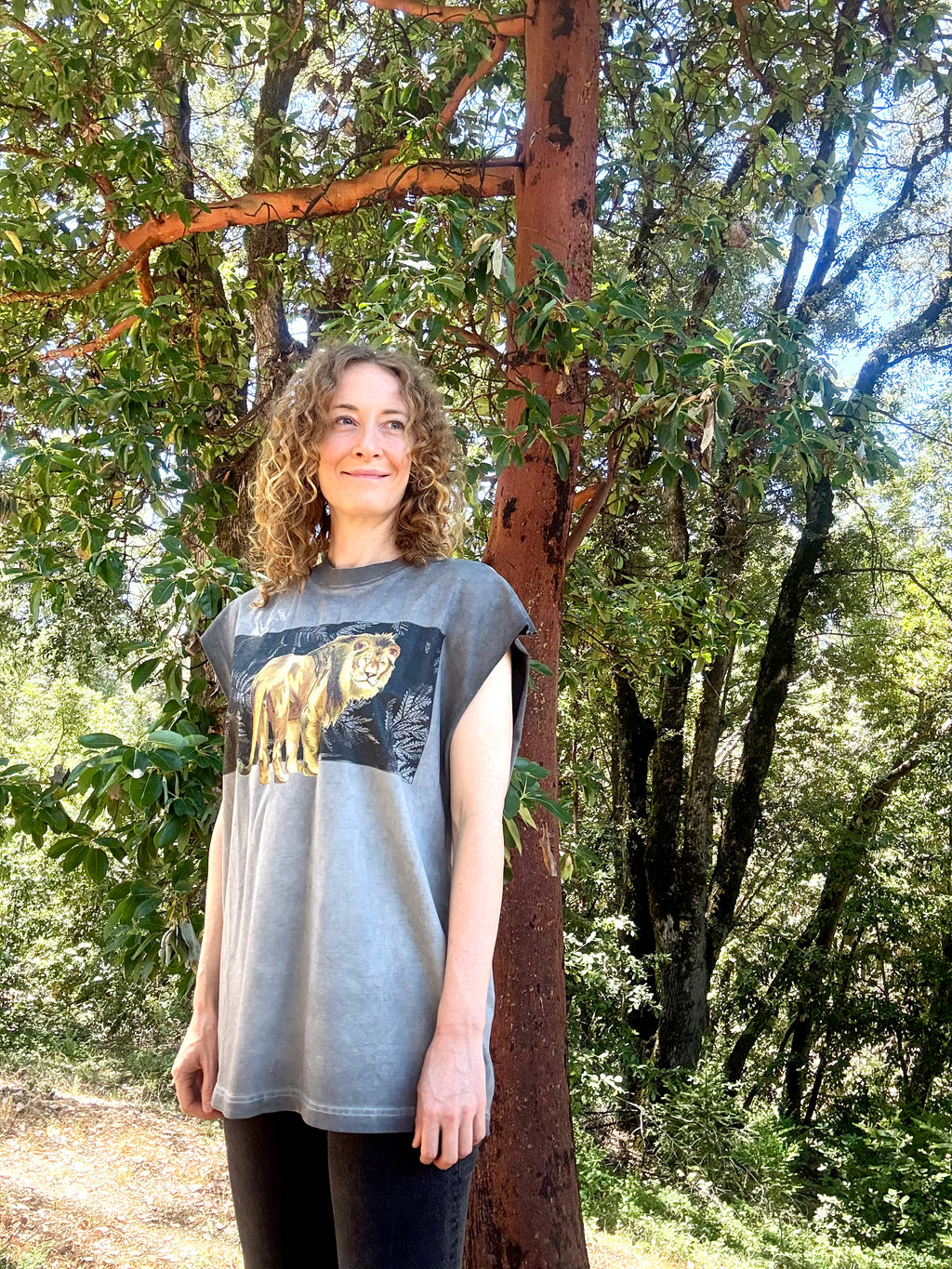 Looking back - Reverse Washed Tank Top