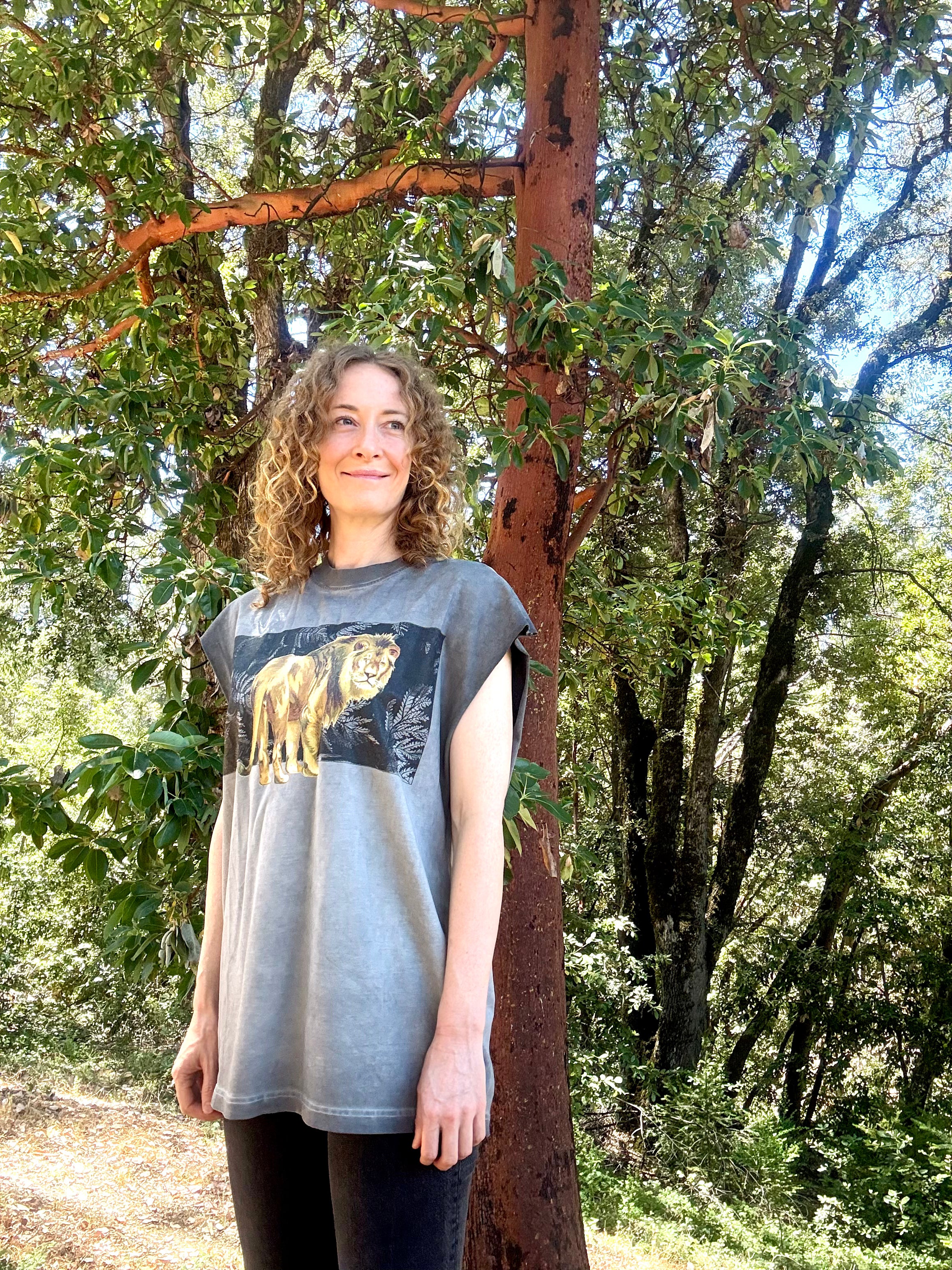 Looking back - Reverse Washed Tank Top