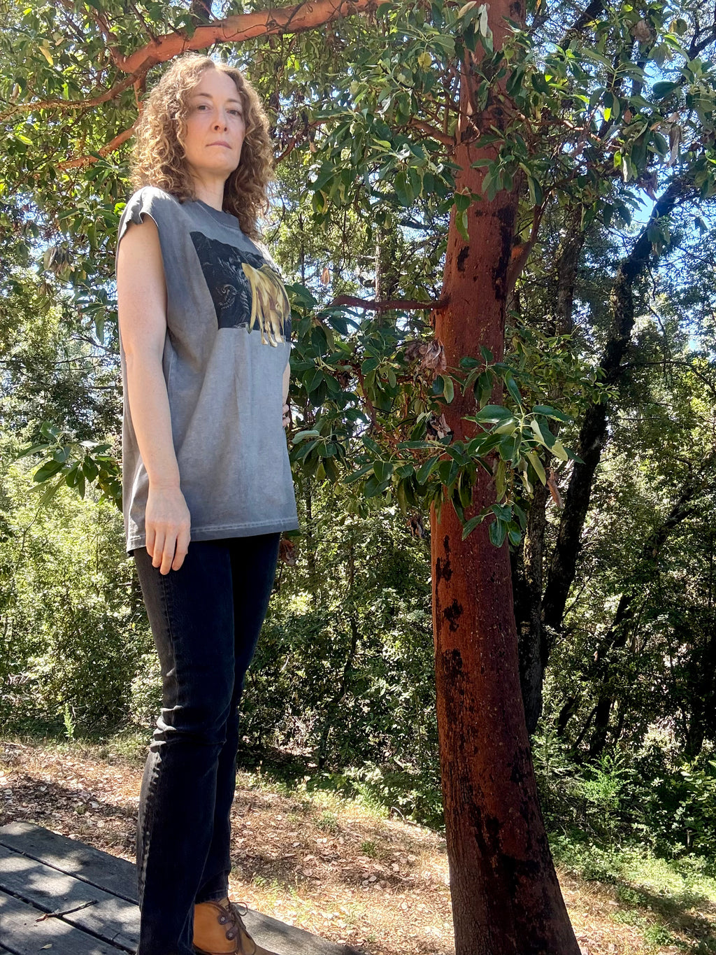 Looking back - Reverse Washed Tank Top