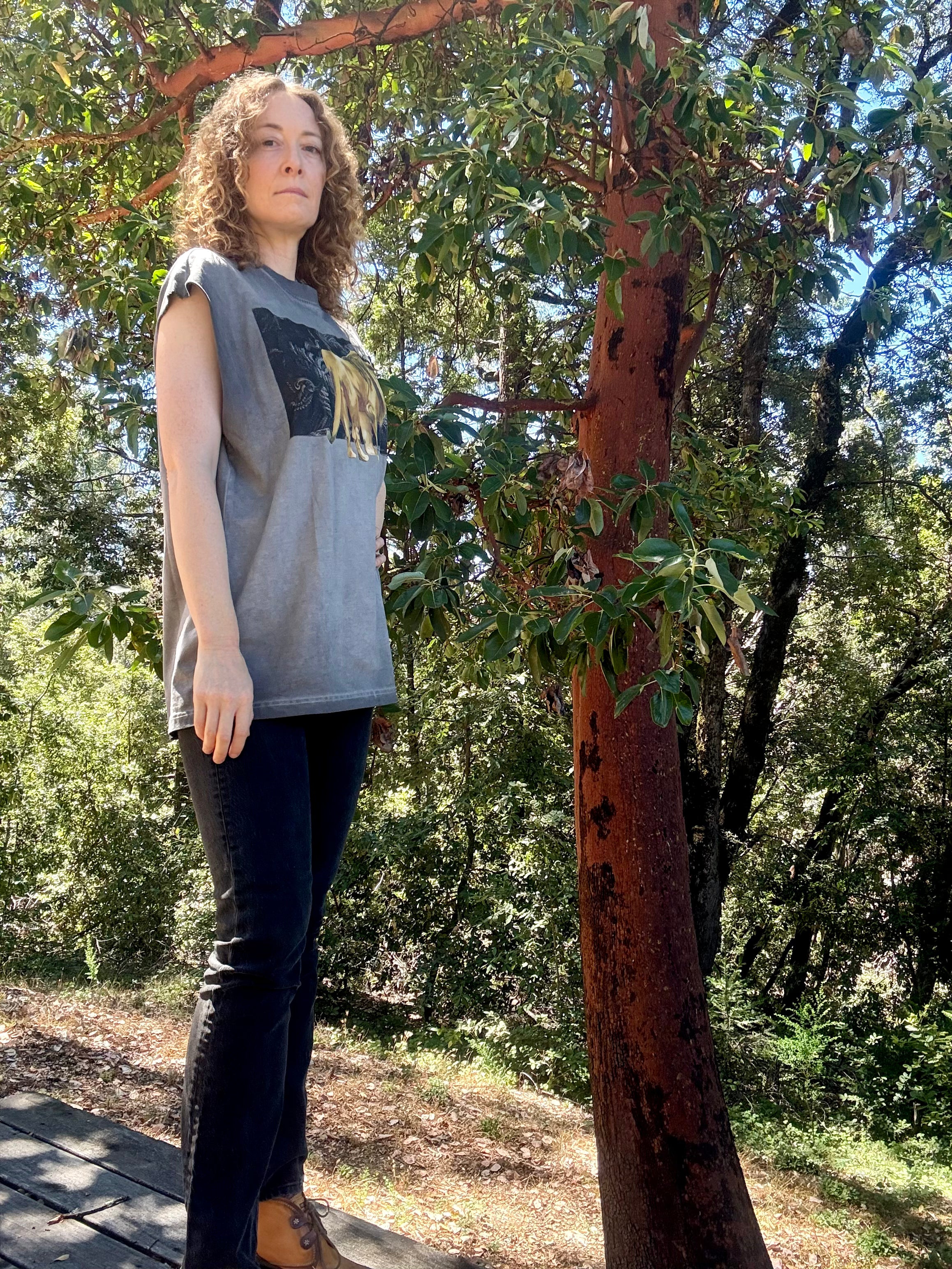 Looking back - Reverse Washed Tank Top