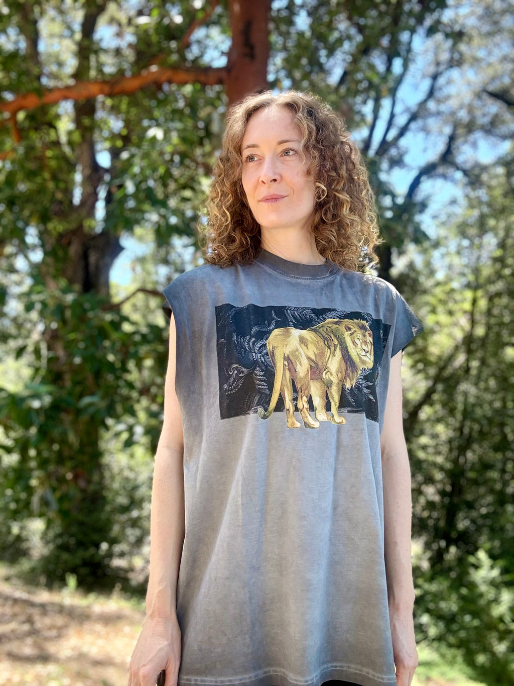 Looking back - Reverse Washed Tank Top