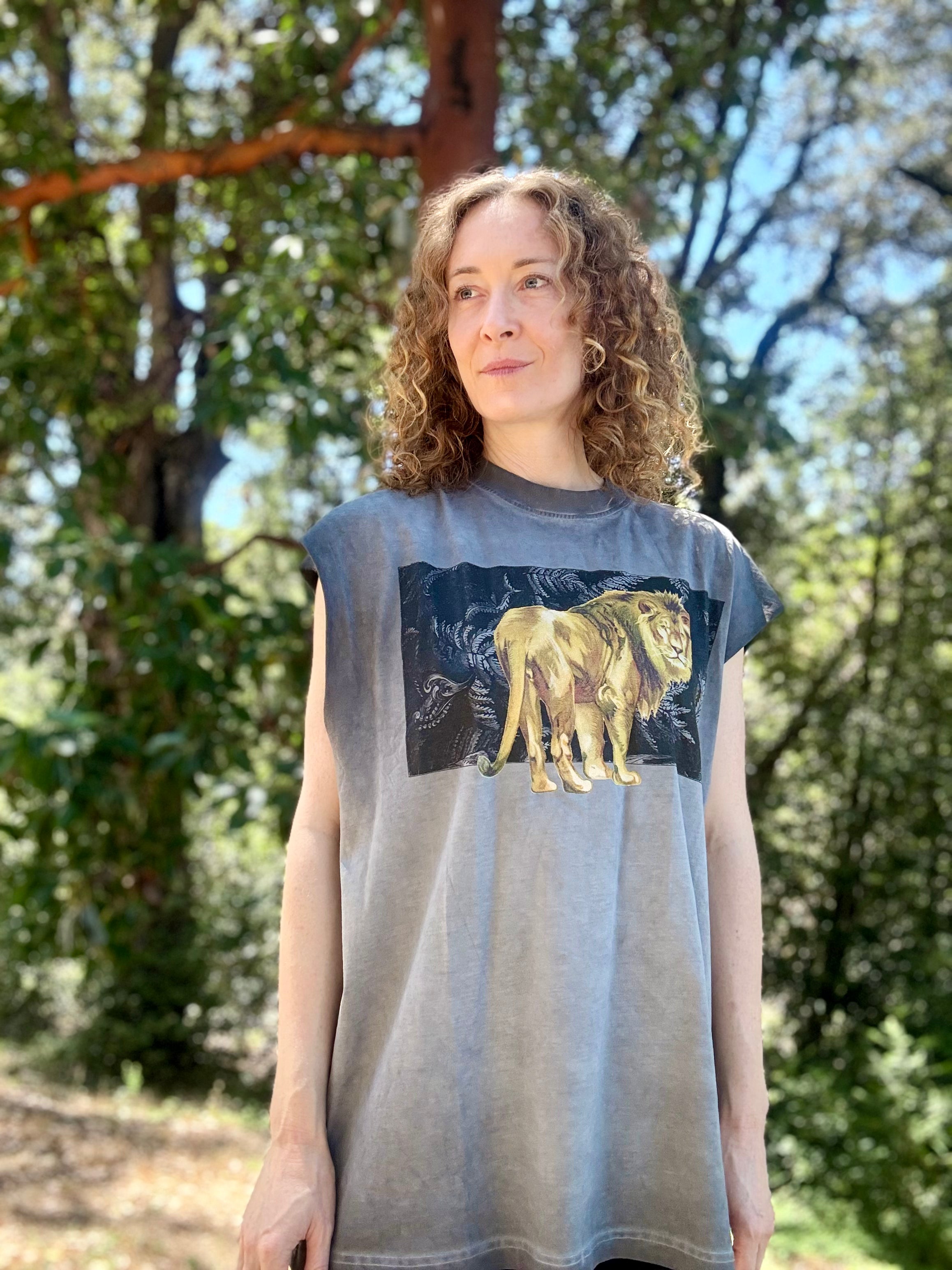 Looking back - Reverse Washed Tank Top