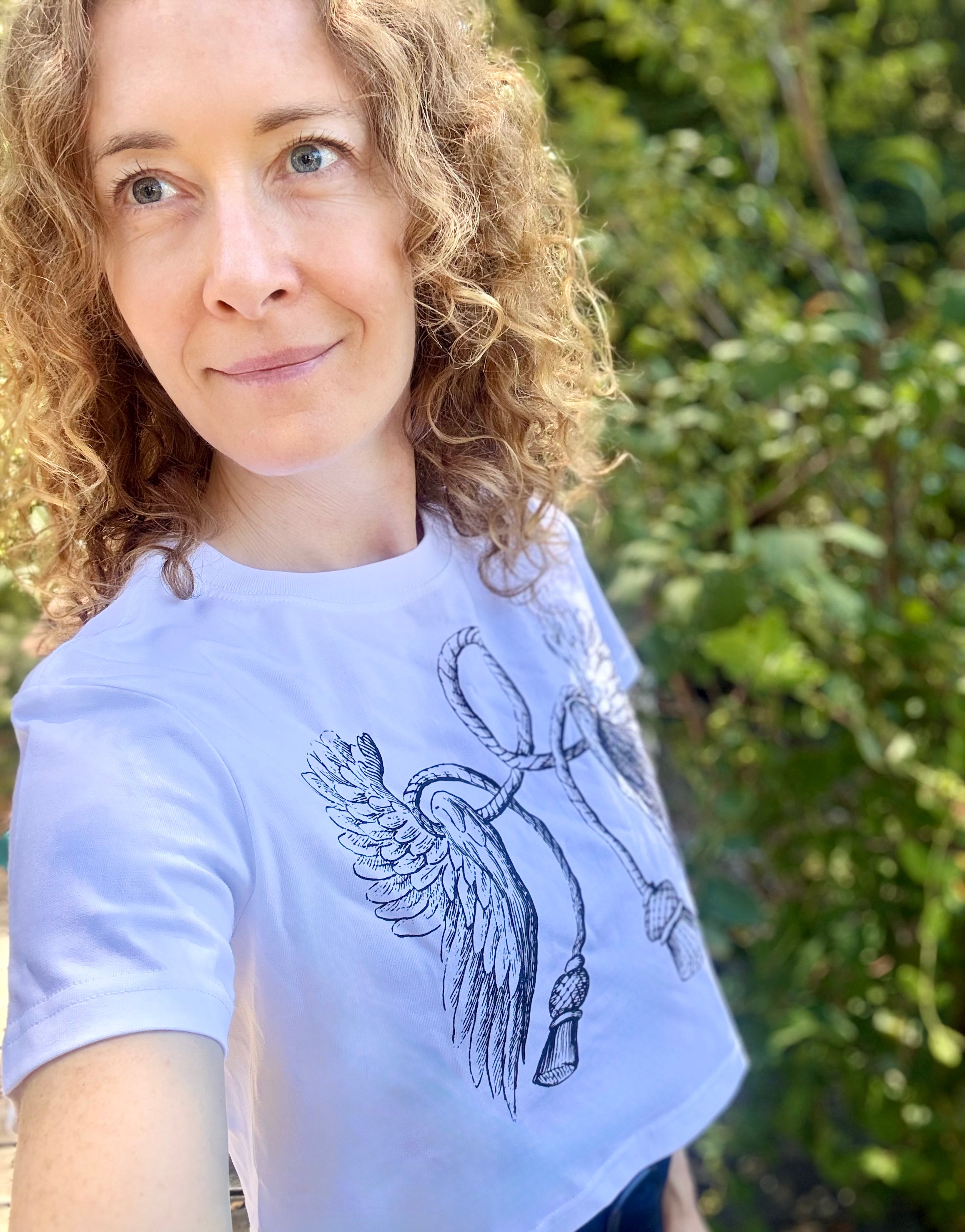 Roped Wings - Baby Tee Seamless T-Shirt - 200 GSM