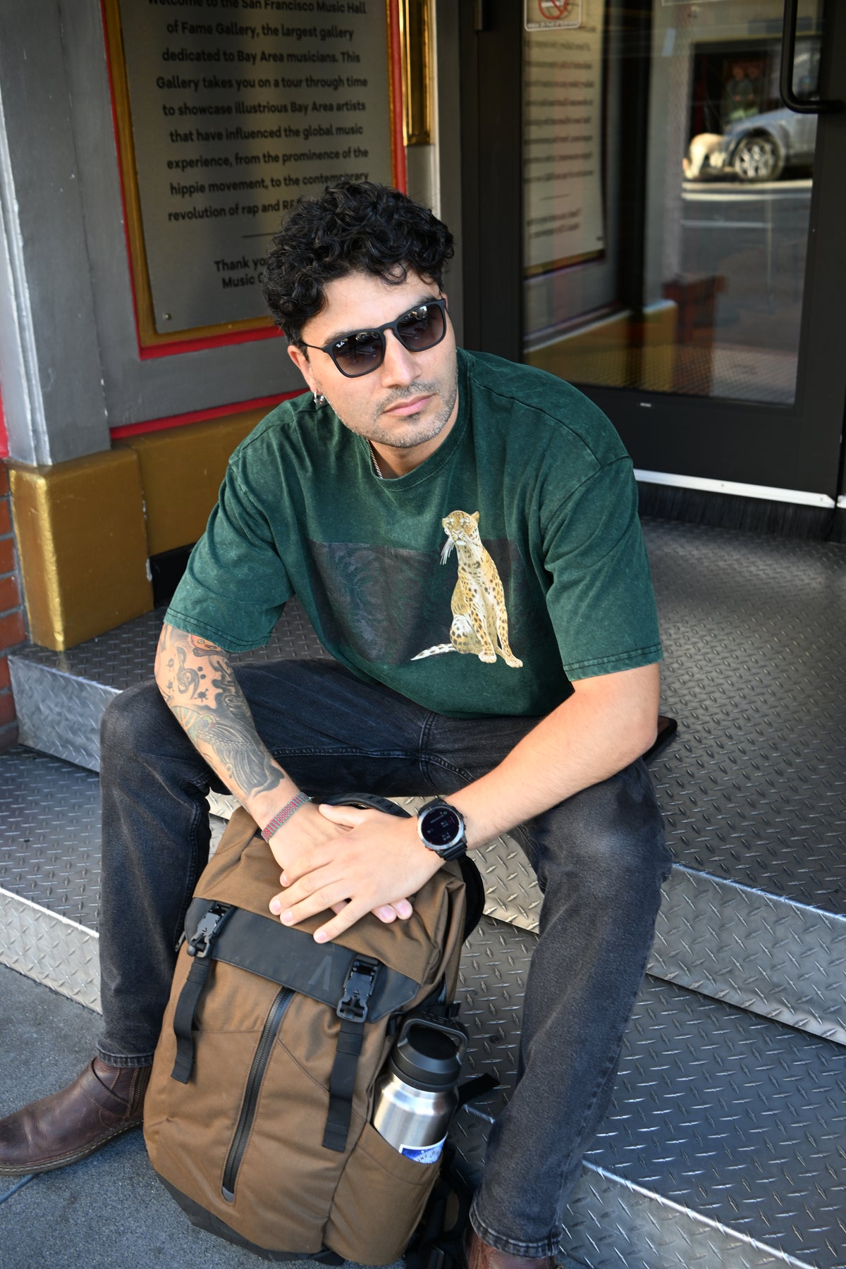 Jaguar - Unisex Mineral Wash Boxy T-Shirt