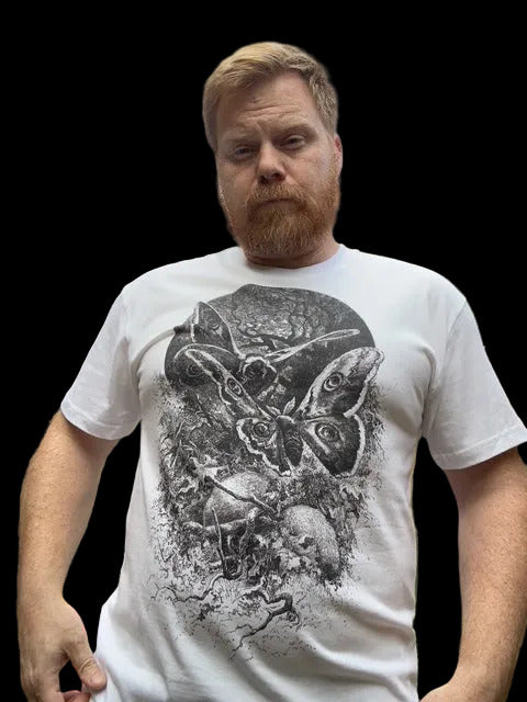Night Moths - Pure Cotton Unisex T-Shirt